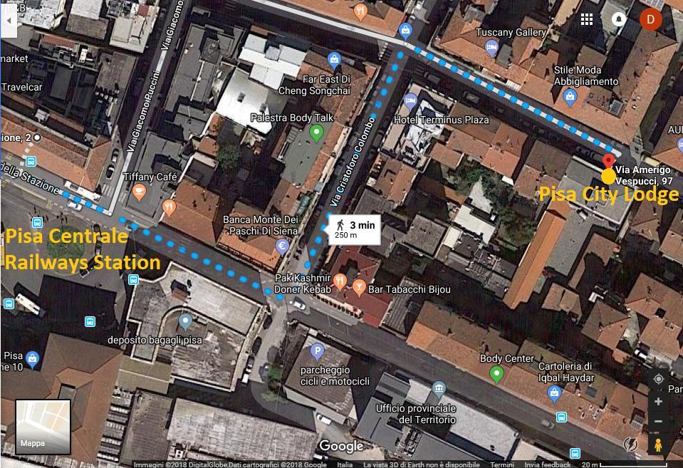 Pisa City Lodge 外观 照片